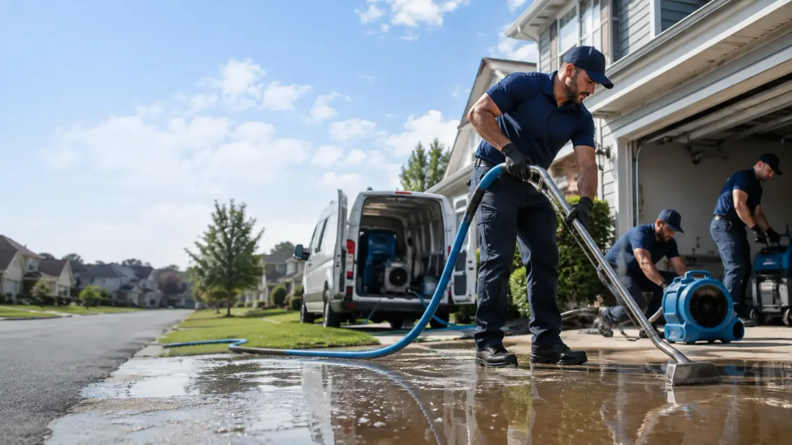 Flood Damage Restoration in Meadow Lands, PA